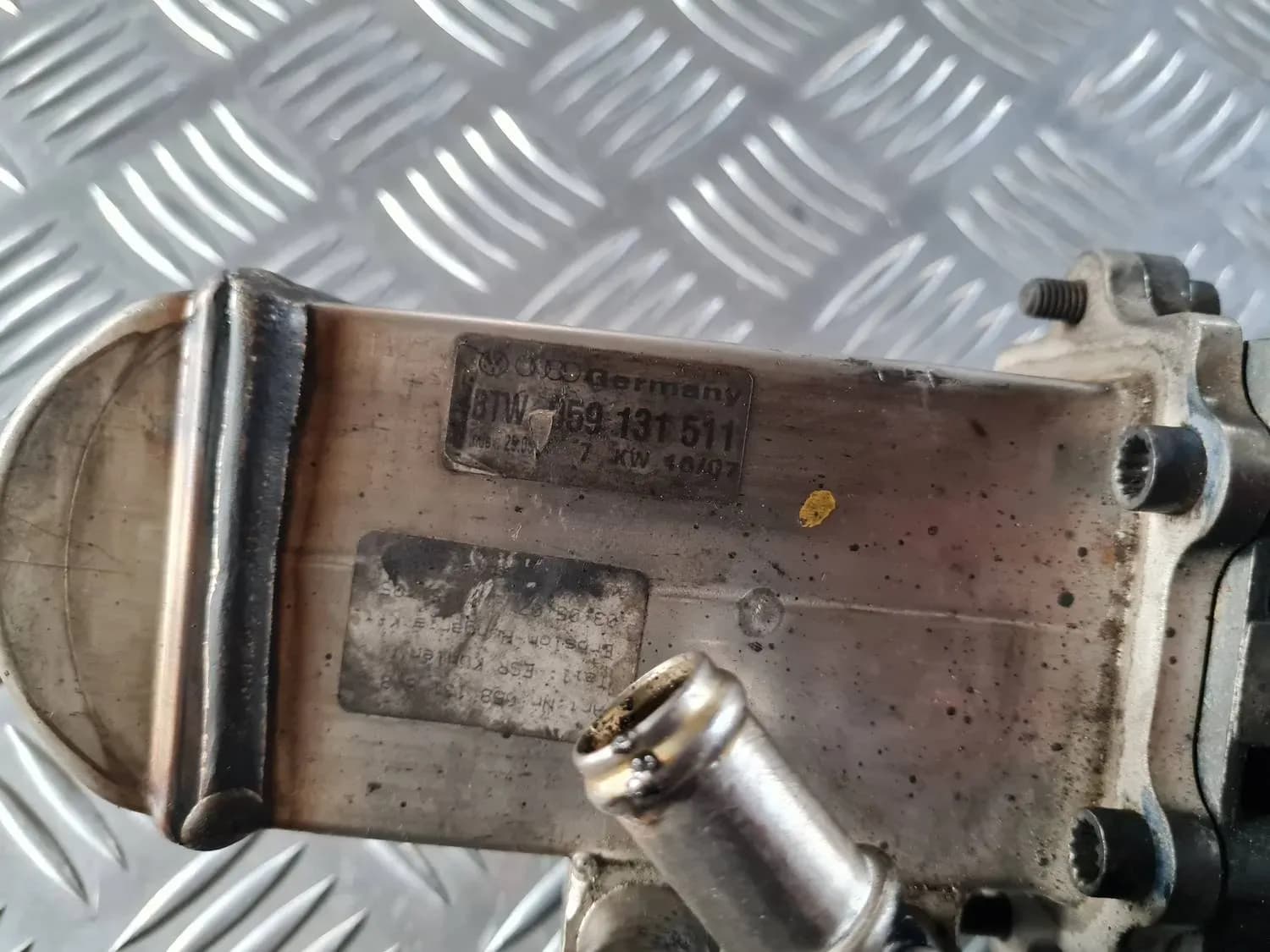 EGR-klapi jahuti AUDI A6 2008 - foto 5