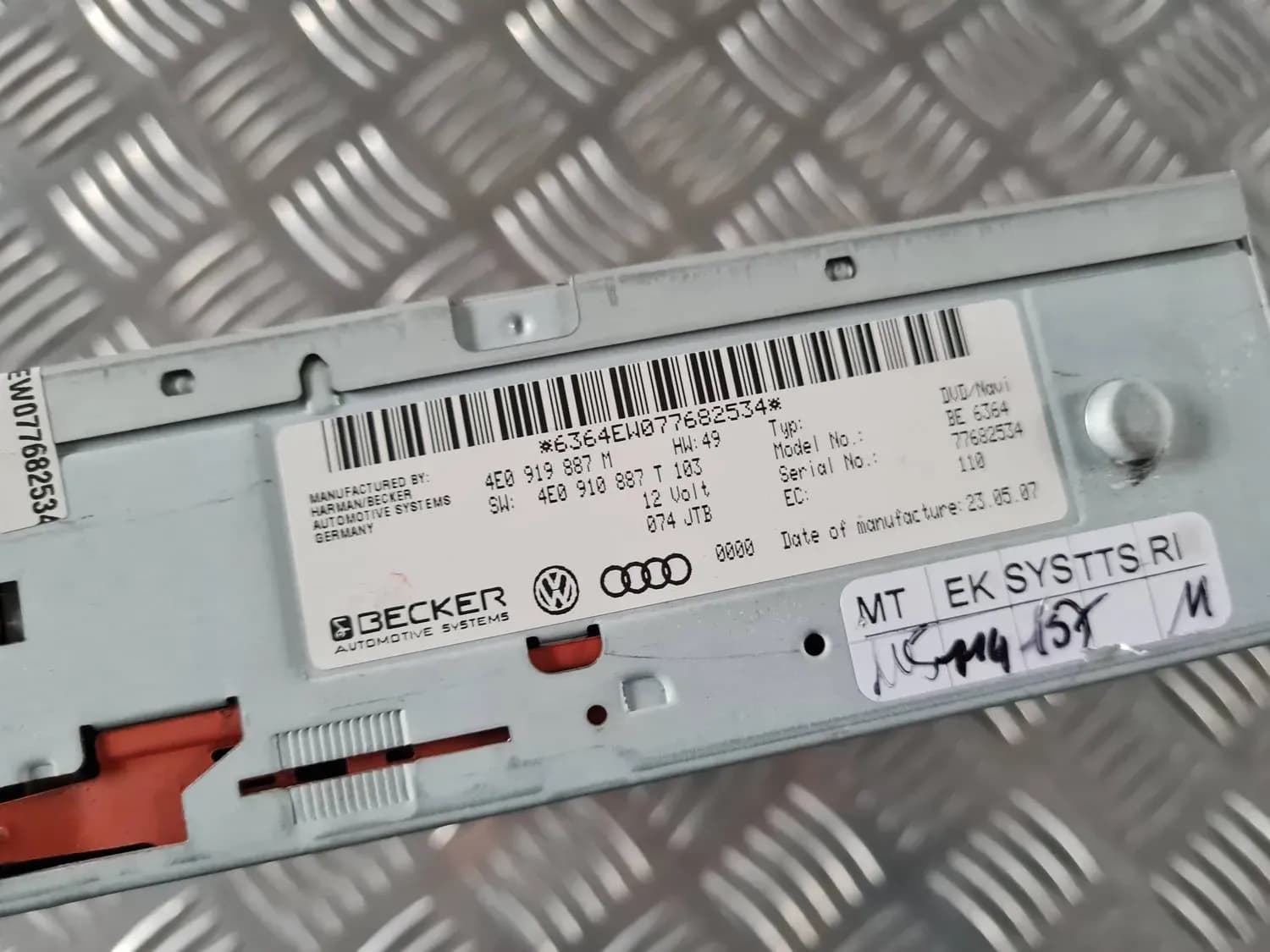 CD/DVD/navigatsiooniseade AUDI A6 2008 - foto 6