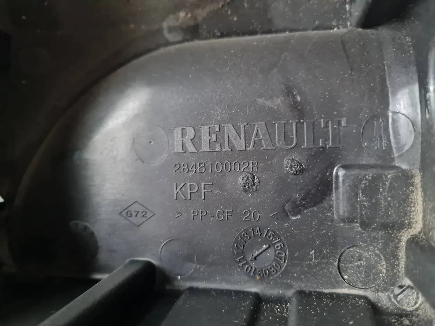Kaitsmerelee kast RENAULT SCENIC III 2011 - foto 5