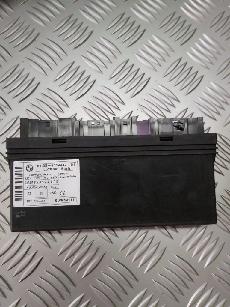 Komforta vadības bloks priekš BMW 520D E60 2006 ENG. 1 Komforta vadības bloks priekš BMW 520D E60 2006 ENG.