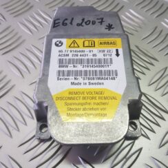 Drošības spilvena vadības bloks priekš BMW 525D E61 2007 TOURING BLACK