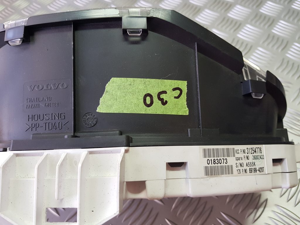 Spidometrs priekš VOLVO C30 2008 BLACK