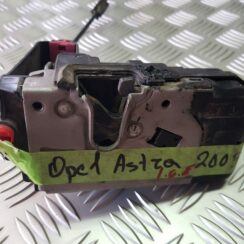 Aizmugurējo labo durvju slēdzene priekš OPEL ASTRA H 2005 GREEN