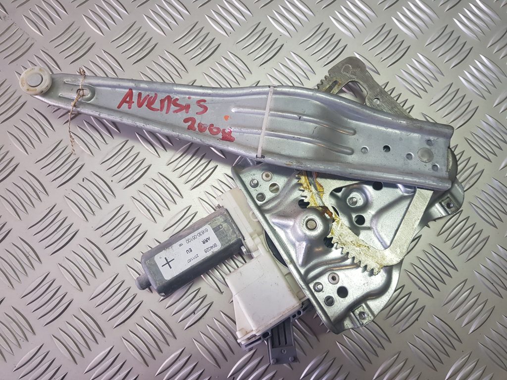 Stikla pacelšanas mehānisms aizmugurējais labais priekš TOYOTA AVENSIS 2008