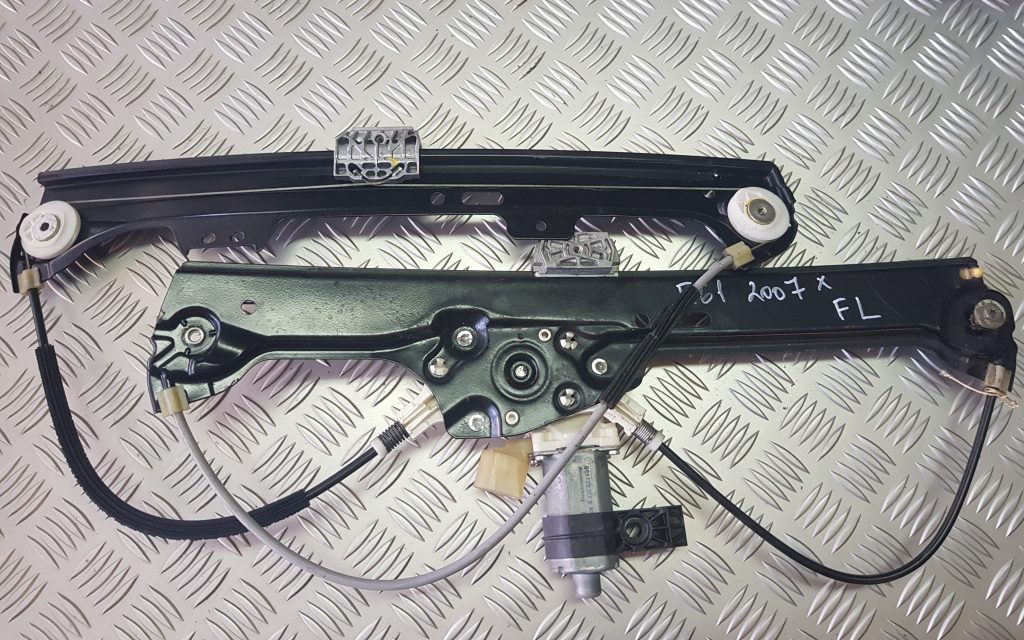 Stikla pacelšanas mehānisms priekšējais kreisais priekš BMW 525D E61 2007 TOURING BLACK