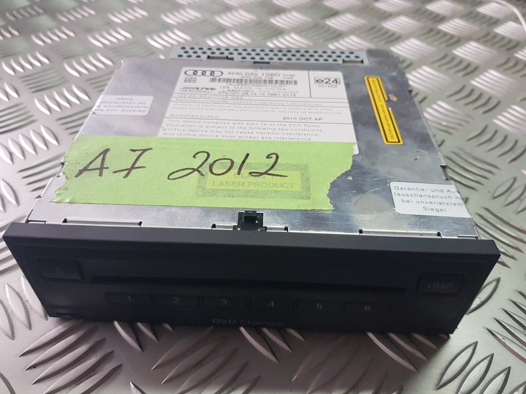 CD/DVD/Navigācijas bloks priekš AUDI A7 2011 SPORTBACK