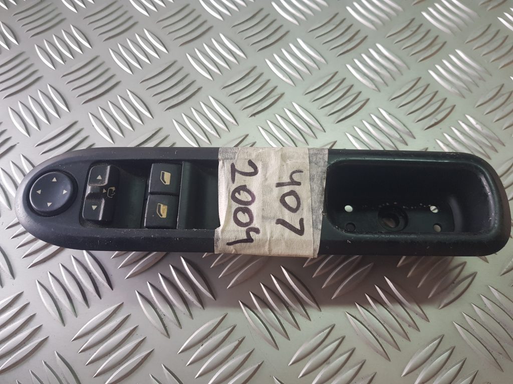 Šofera durvju slēdža pogas priekš PEUGEOT 407 2004 1 Šofera durvju slēdža pogas priekš PEUGEOT 407 2004