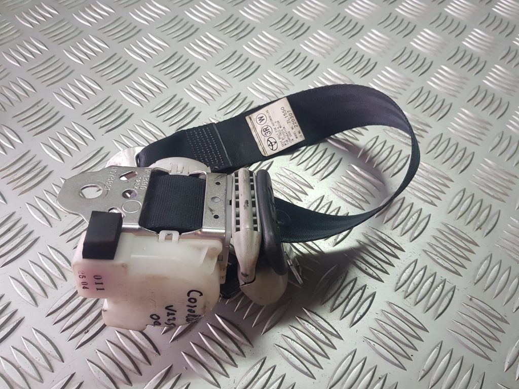 Aizmugurējā labā drošības josta priekš TOYOTA COROLLA VERSO 2009