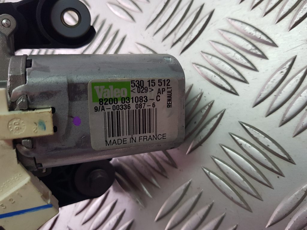 Aizmugurējā stikla tīrītāja motors priekš RENAULT ESPACE IV 2006