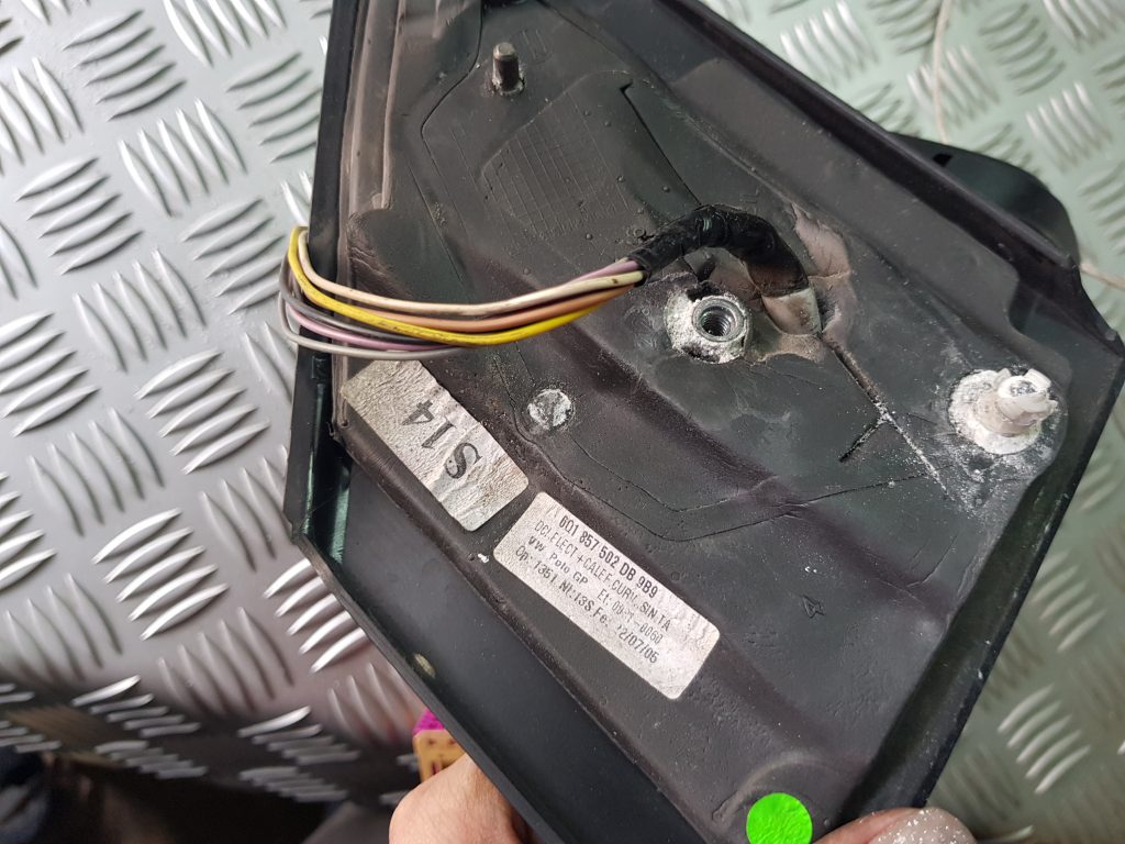 Ārējais spogulis, pa labi priekš VW POLO 2005 2 Ārējais spogulis, pa labi priekš VW POLO 2005