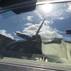 Aizmugurējo labo durvju stikls priekš BMW 525 E60 2006 BLACK