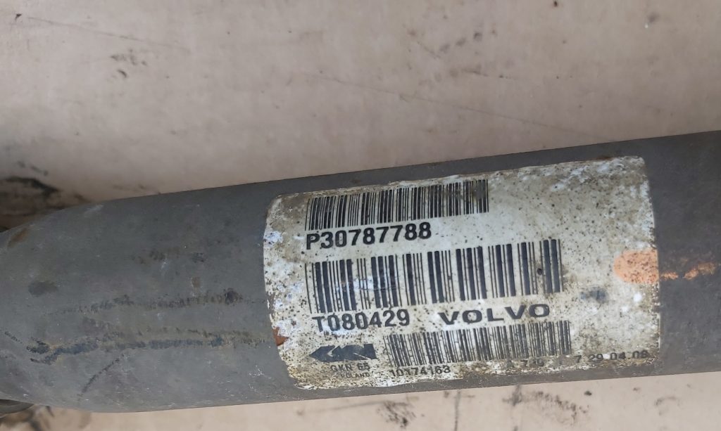 Pusass priekšēja labā priekš VOLVO C30 2008 BLACK 2 Pusass priekšēja labā priekš VOLVO C30 2008 BLACK