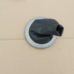 Pārnesumu pārslēgšanas kloķa auduma pārvalks priekš RENAULT MEGANE 2004