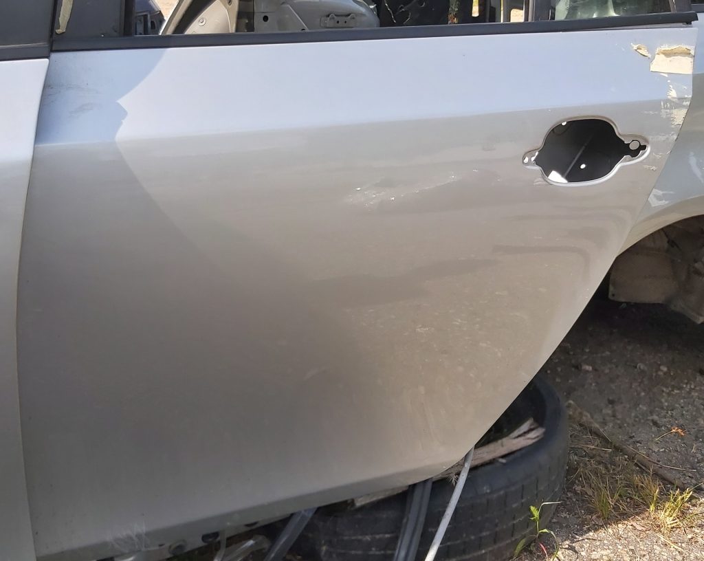 Aizmugurējās kreisās durvis priekš BMW 530D E61 2006 TOURING TITANSILVER