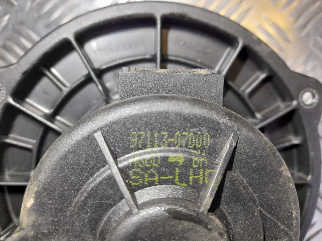 Salona ventilators priekš KIA PICANTO 2006 3 Salona ventilators priekš KIA PICANTO 2006