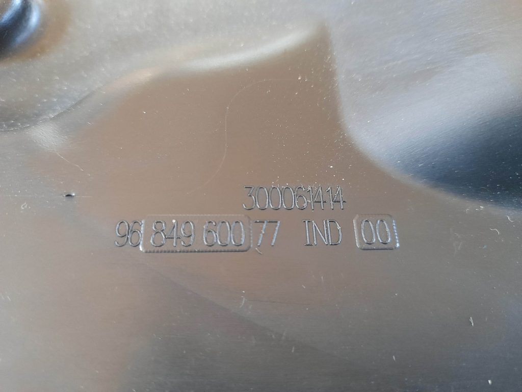 Salona gaisa vads priekš CITROEN PICASSO 2007