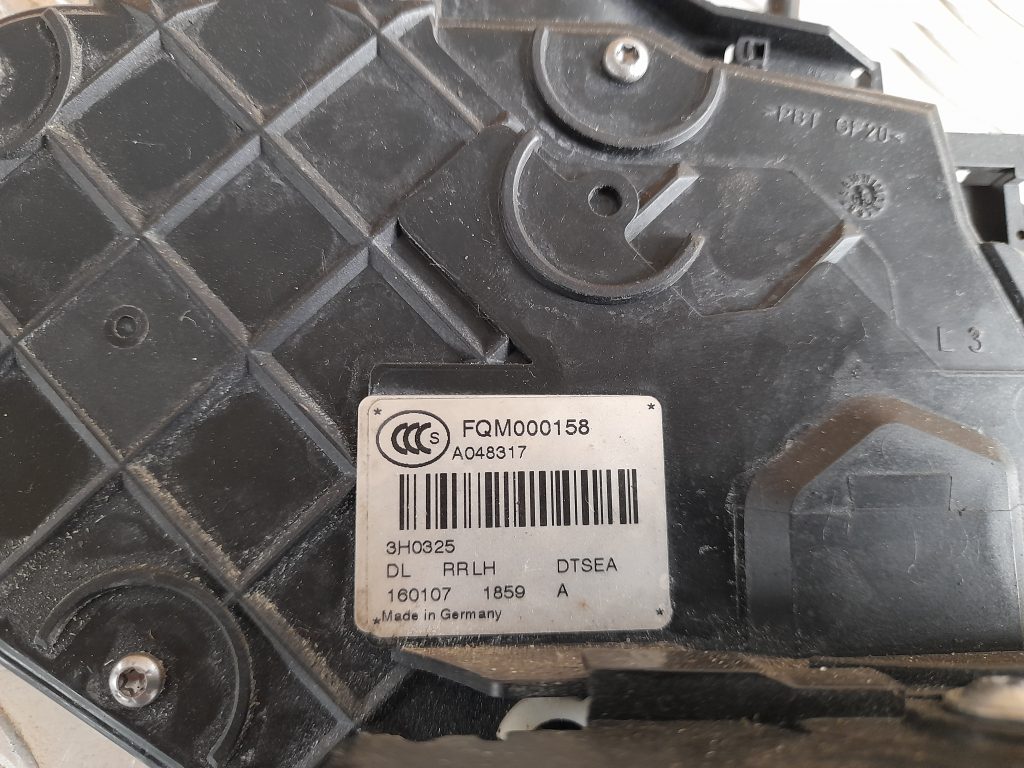 Aizmugurējo kreiso durvju slēdzene priekš RANGE ROVER SPORT 2007