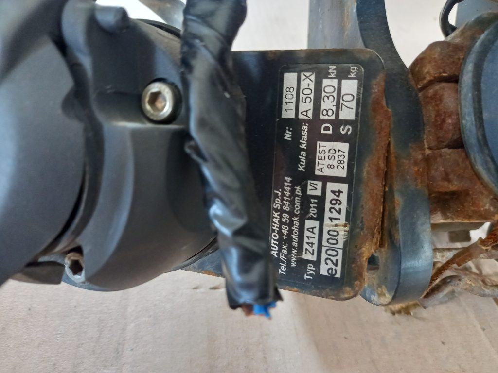 Sakabes ierīce (farkops) priekš MITSUBISHI ASX 2011 5 Sakabes ierīce (farkops) priekš MITSUBISHI ASX 2011