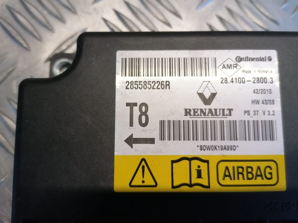 Drošības spilvena vadības bloks priekš RENAULT MEGANE 2011