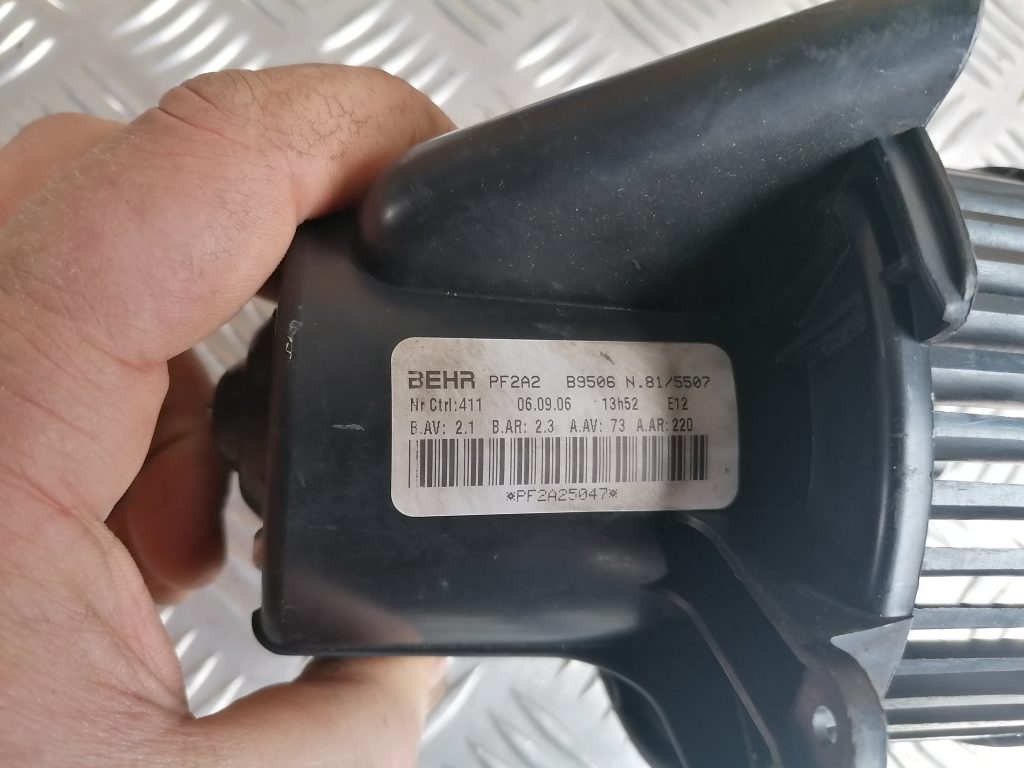 Salona ventilators priekš CITROEN C4 2006