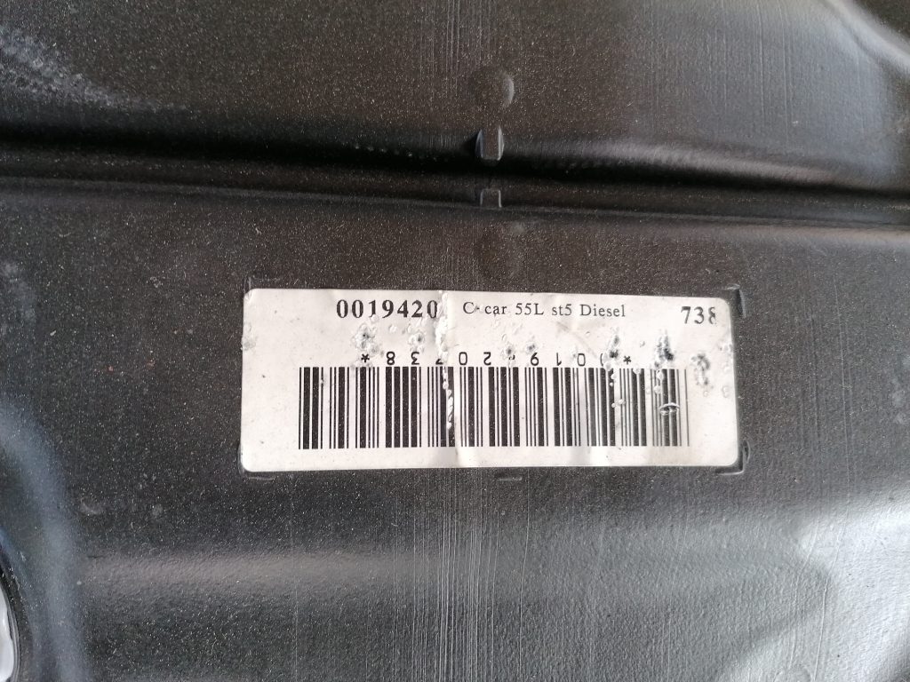 Degvielas tvertne priekš VOLVO C30 2008 TURQUOISE