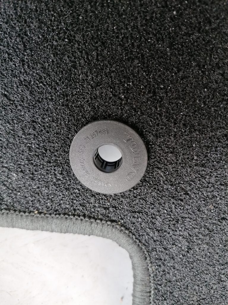 Salona paklāju komplekts priekš VOLVO C30 2008 TURQUOISE