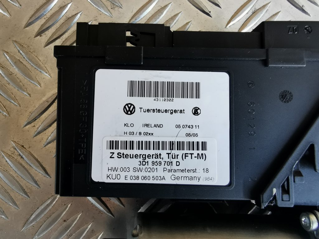 Elektrisko stiklu motors priekš VW PHAETON 2005 4 Elektrisko stiklu motors priekš VW PHAETON 2005