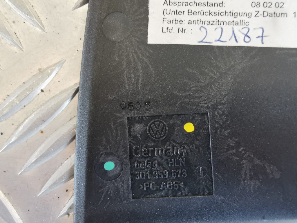 Gaismas spilgtuma regulēšanas poga priekš VW PHAETON 2005