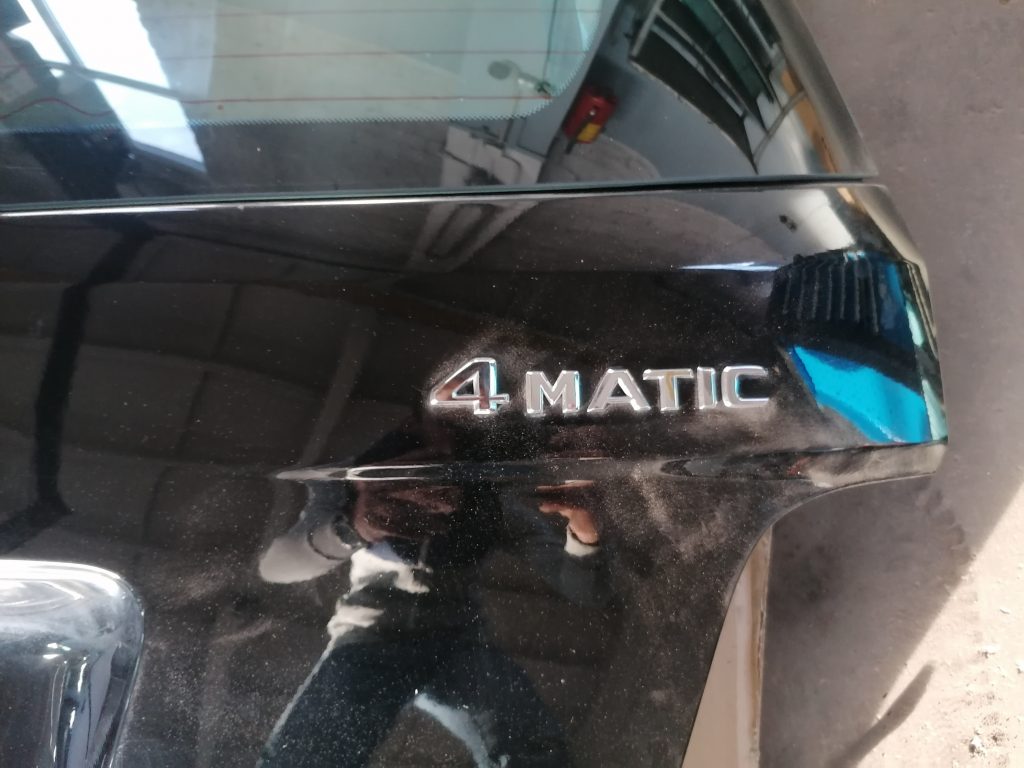 Bagāžnieka vāks priekš MERCEDES BENZ ML320 2005 BLACK