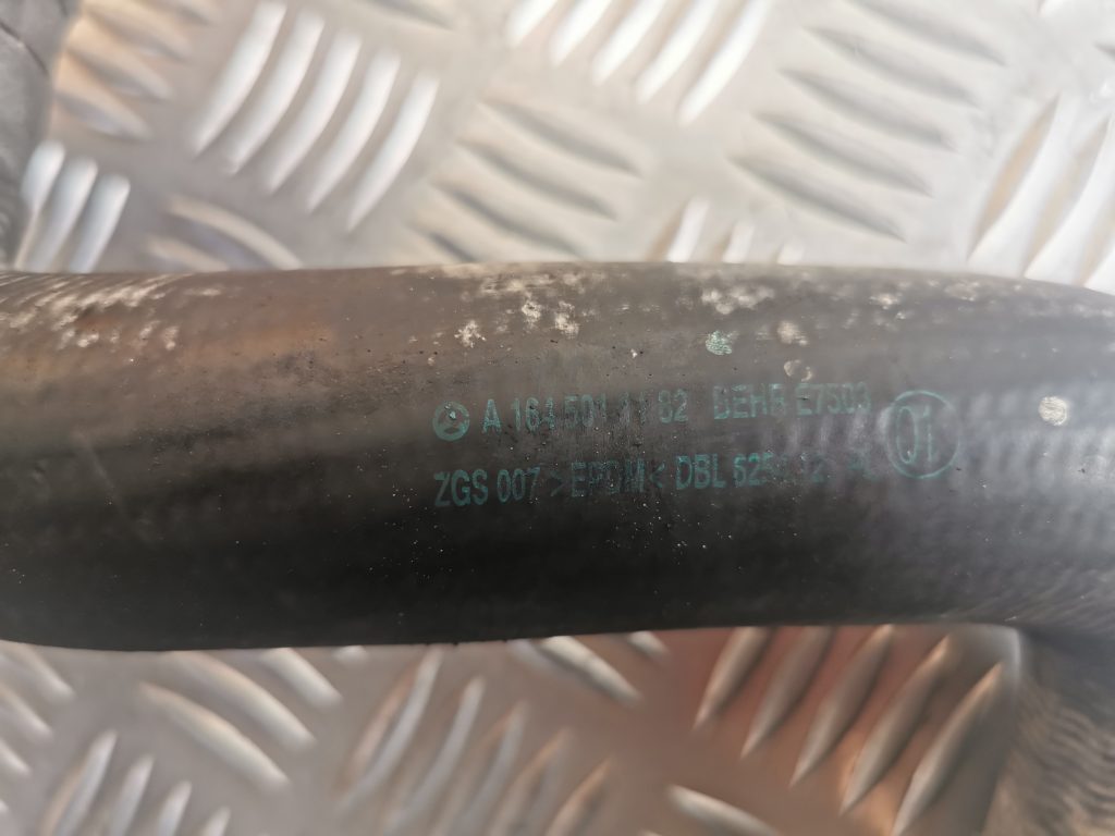 Dzesēšanas caurules priekš MERCEDES BENZ ML320 2005 BLACK 3 Dzesēšanas caurules priekš MERCEDES BENZ ML320 2005 BLACK