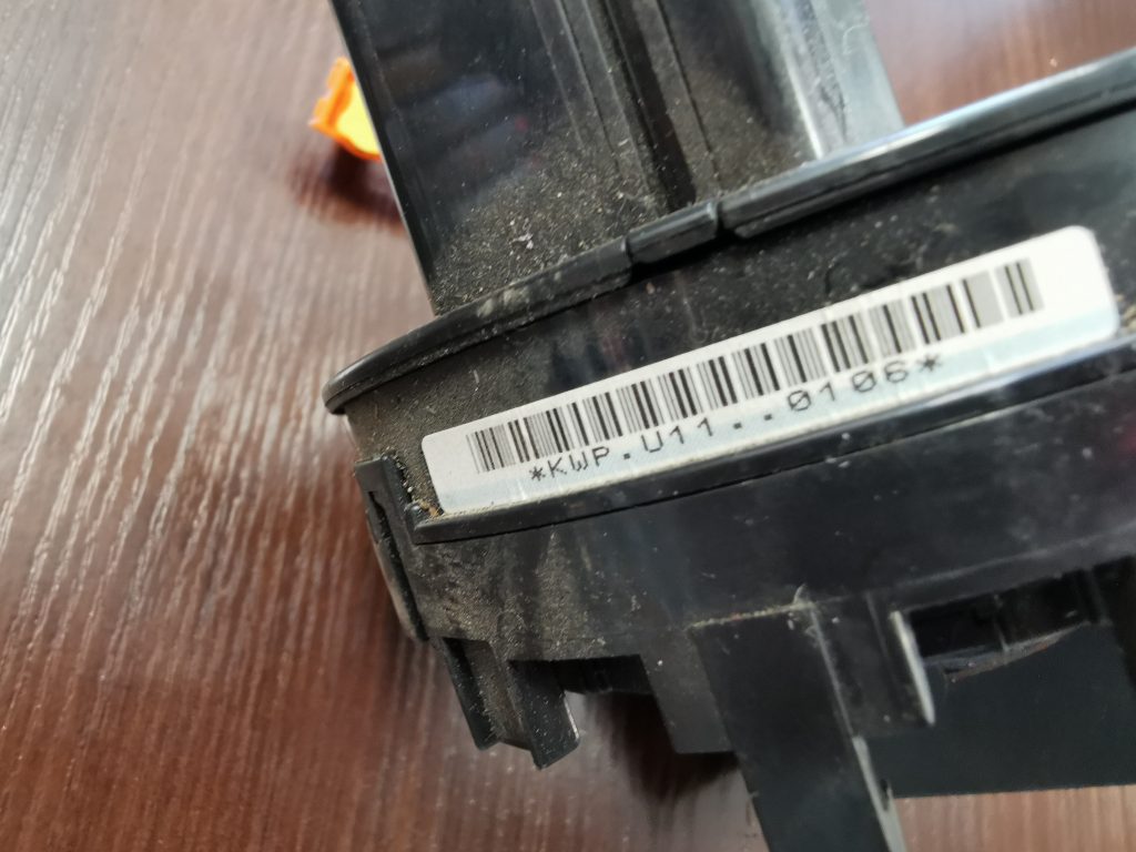 Drošības spilvena slīdgredzens priekš MITSUBISHI ASX 2011