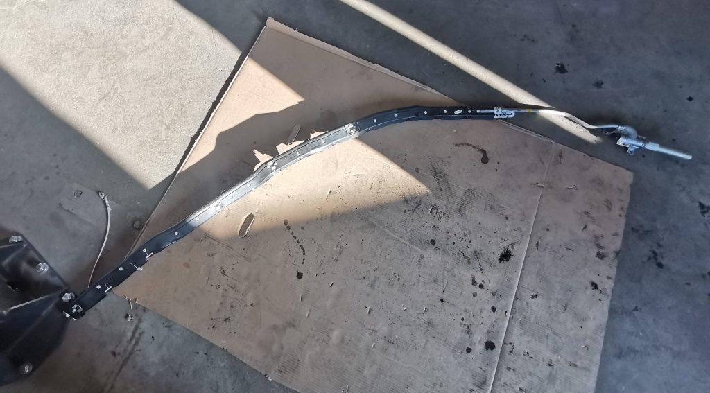 Griestu drošības spilvens, pa kreisi priekš MERCEDES BENZ ML320 2005 BLACK