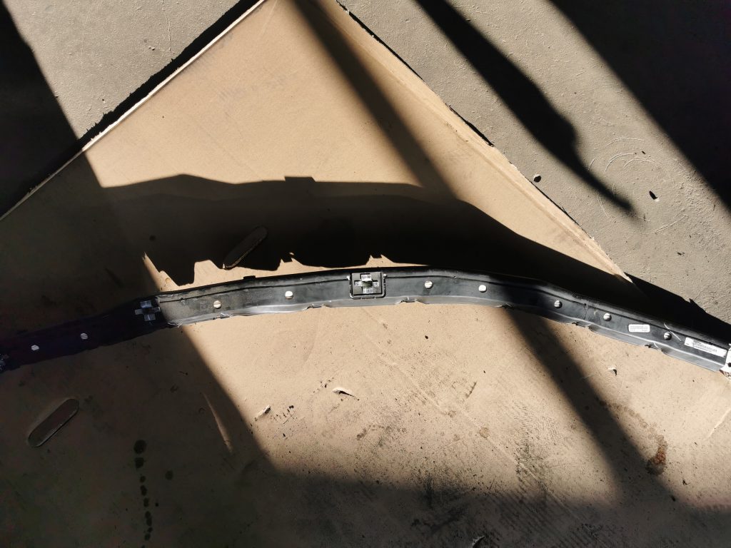 Griestu drošības spilvens, pa kreisi priekš MERCEDES BENZ ML320 2005 BLACK