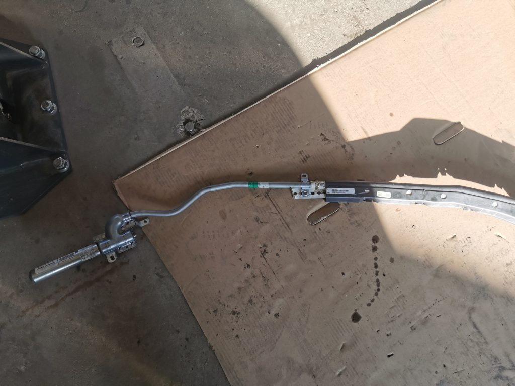 Griestu drošības spilvens, pa labi priekš MERCEDES BENZ ML320 2005 BLACK