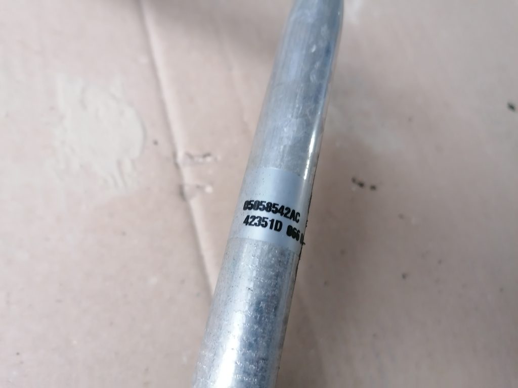 Gaisa kondicioniera galvenā caurule priekš DODGE JOURNEY 2008