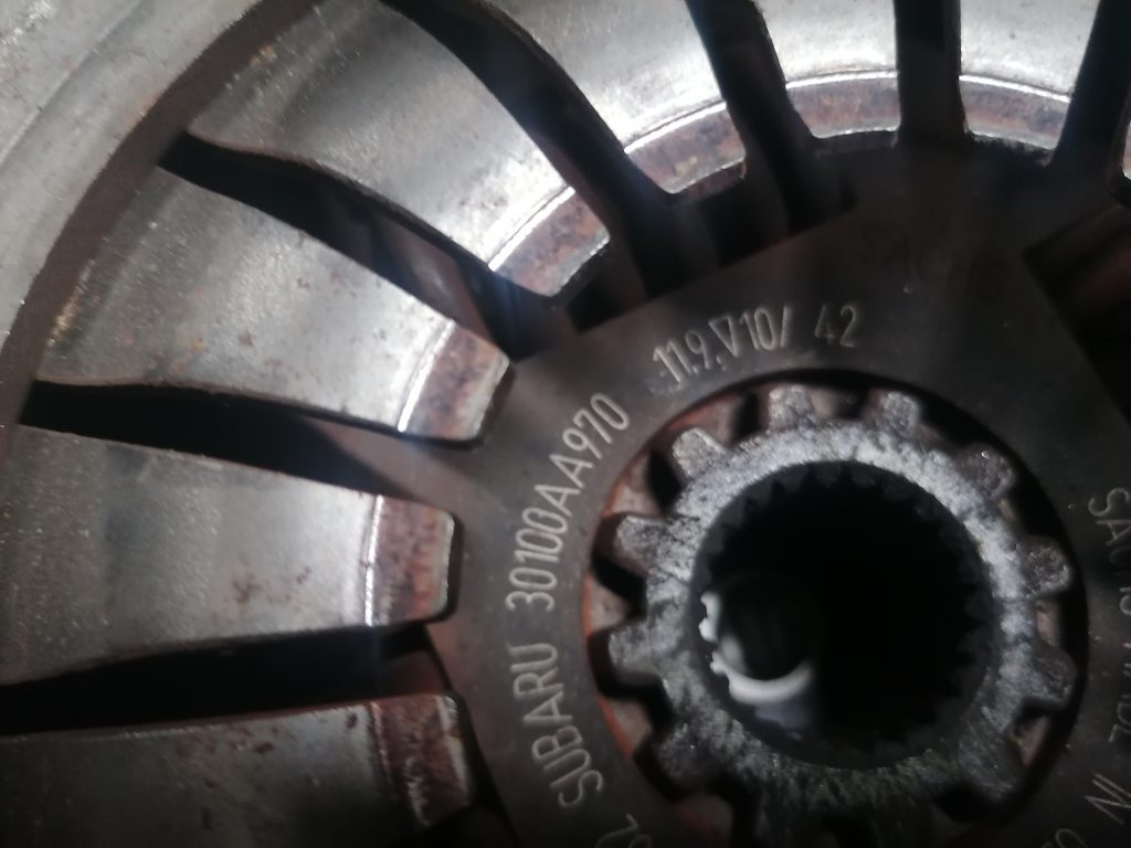 Sajūga komplekts priekš SUBARU LEGACY 2011