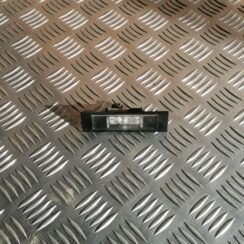 Numura zīmes apgaismojums priekš BMW 1 E87 2009 WHITE