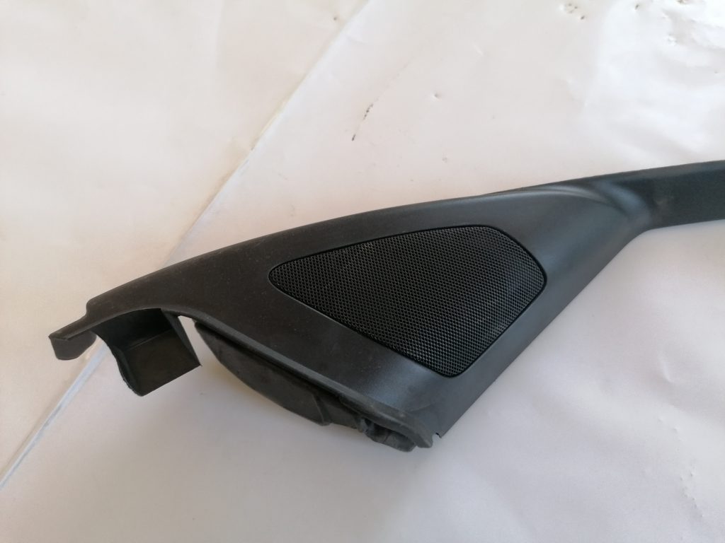 Priekšējo labo durvju moldings priekš BMW 1 E87 2009 WHITE