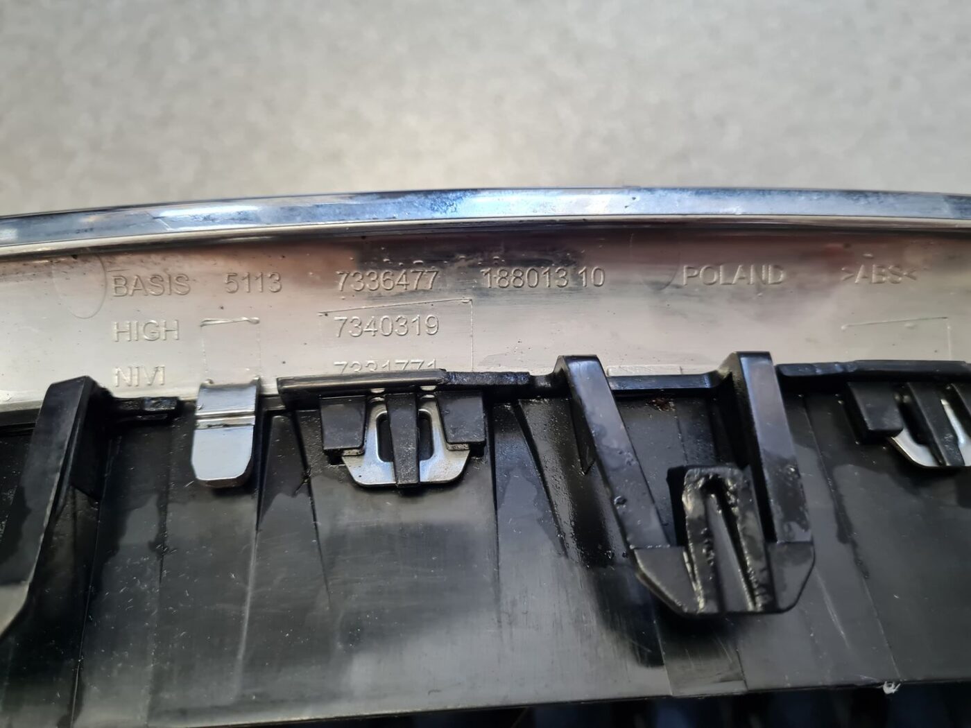 Bufera reste priekš BMW 520D F11 2011 TOURING 3 Bufera reste priekš BMW 520D F11 2011 TOURING