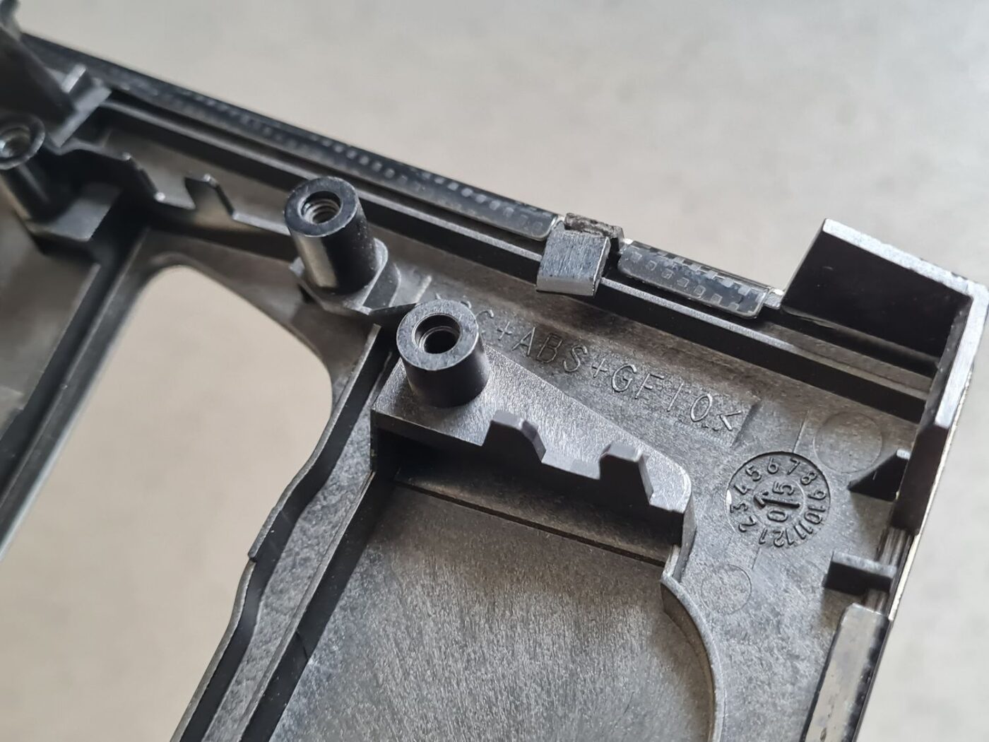 Mērinstrumentu paneļa dekoratīvais rāmis priekš MERCEDES BENZ ML320 2005 BLACK