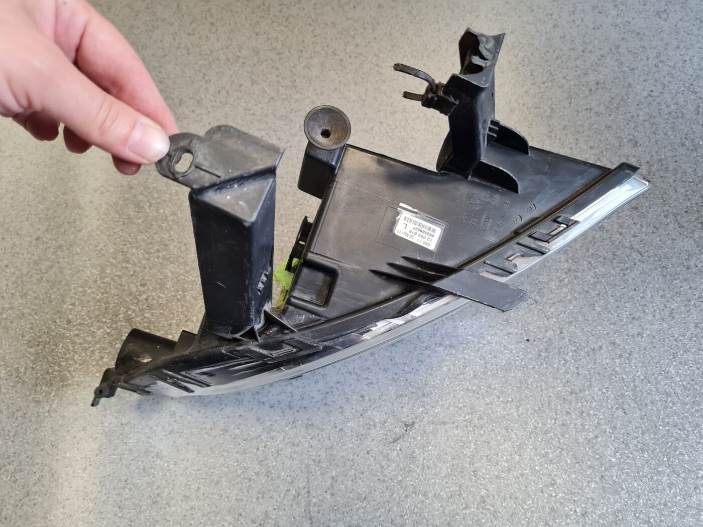 Miglas lukturis priekšā pa kreisi priekš OPEL ASTRA J 2011