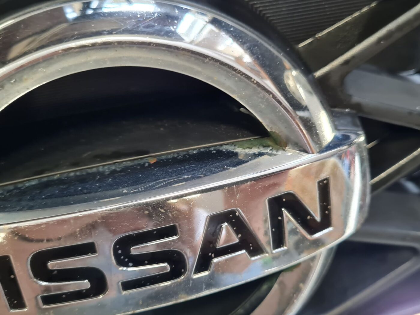 Bufera reste priekš NISSAN X-TRAIL 2007