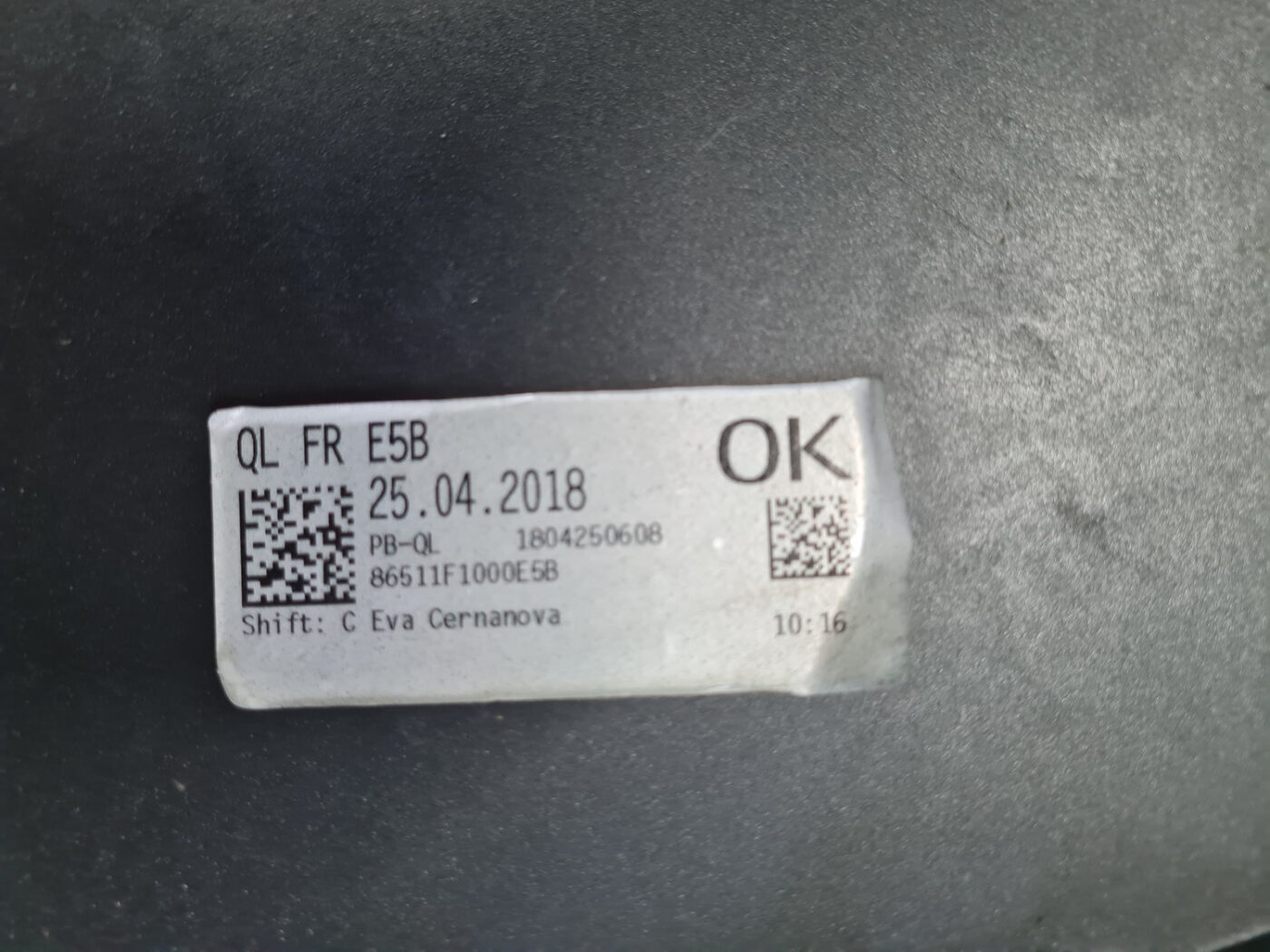 Priekšējais buferis priekš KIA Sportage 2016-2021 86511F1000 3 Priekšējais buferis priekš KIA Sportage 2016-2021 86511F1000