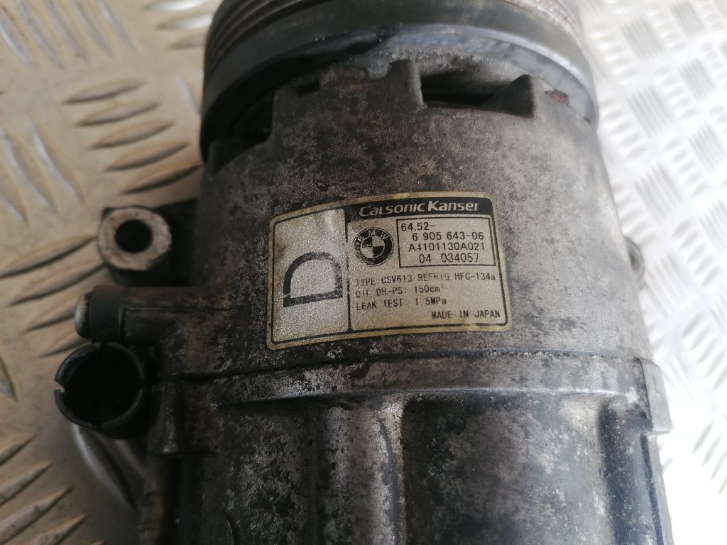 Gaisa kondicioniera kompresors priekš BMW 320D E46 2004 TOURING 5 Gaisa kondicioniera kompresors priekš BMW 320D E46 2004 TOURING