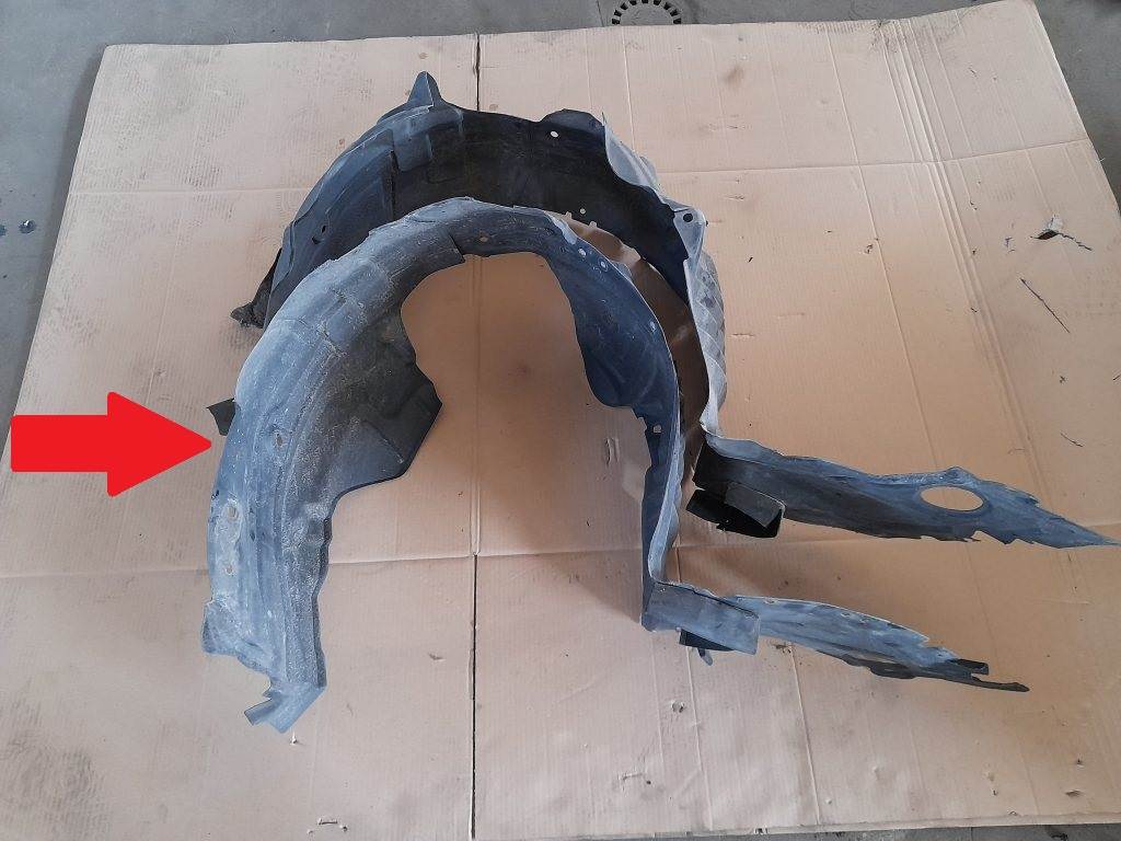 Priekšējais labais paspārns priekš MAZDA 6 2008 1 Priekšējais labais paspārns priekš MAZDA 6 2008