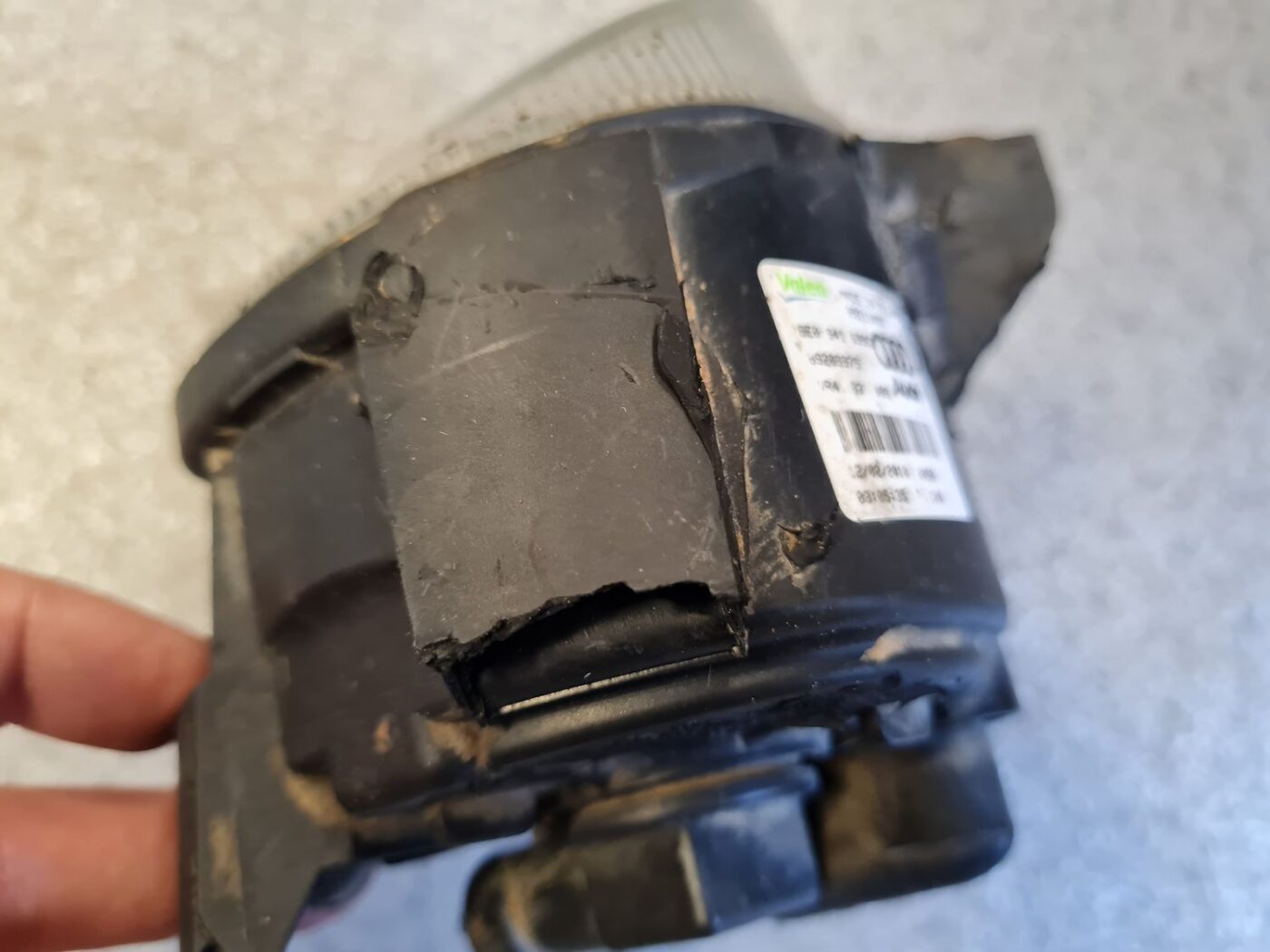 Miglas lukturis priekšā pa kreisi priekš AUDI A4 2008 AVANT