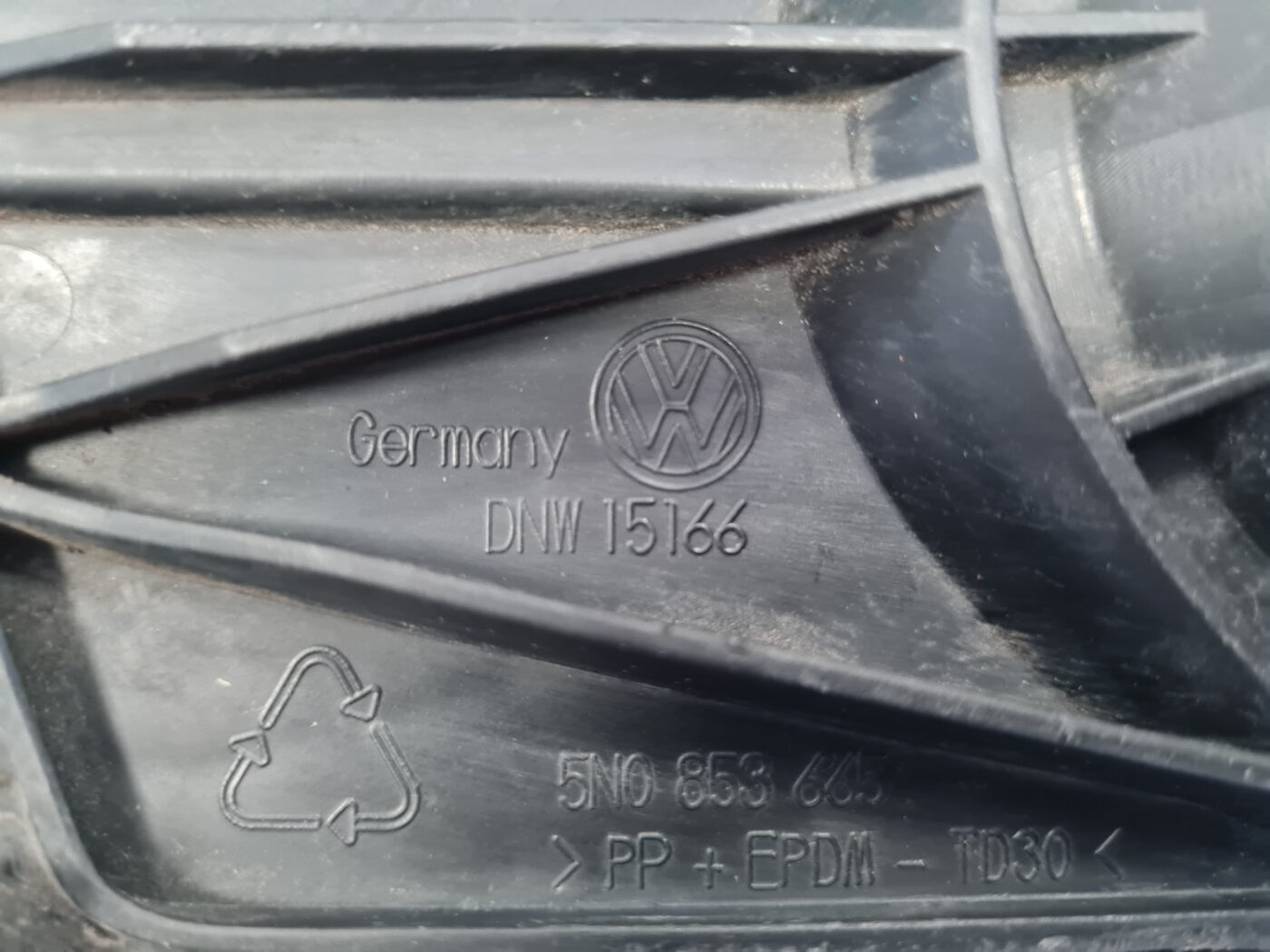 Miglas luktura reste, pa kreisi priekš VW Tiguan 2007-2016 5N0853665