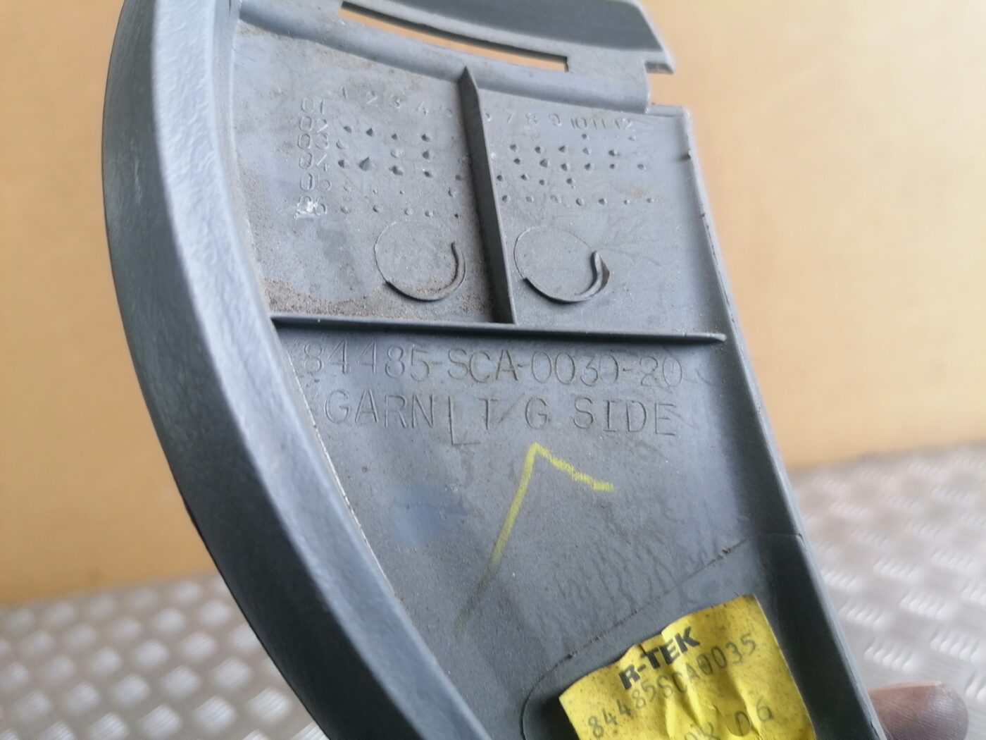 Bagāžnieka vāka apdare priekš HONDA CR-V 2006