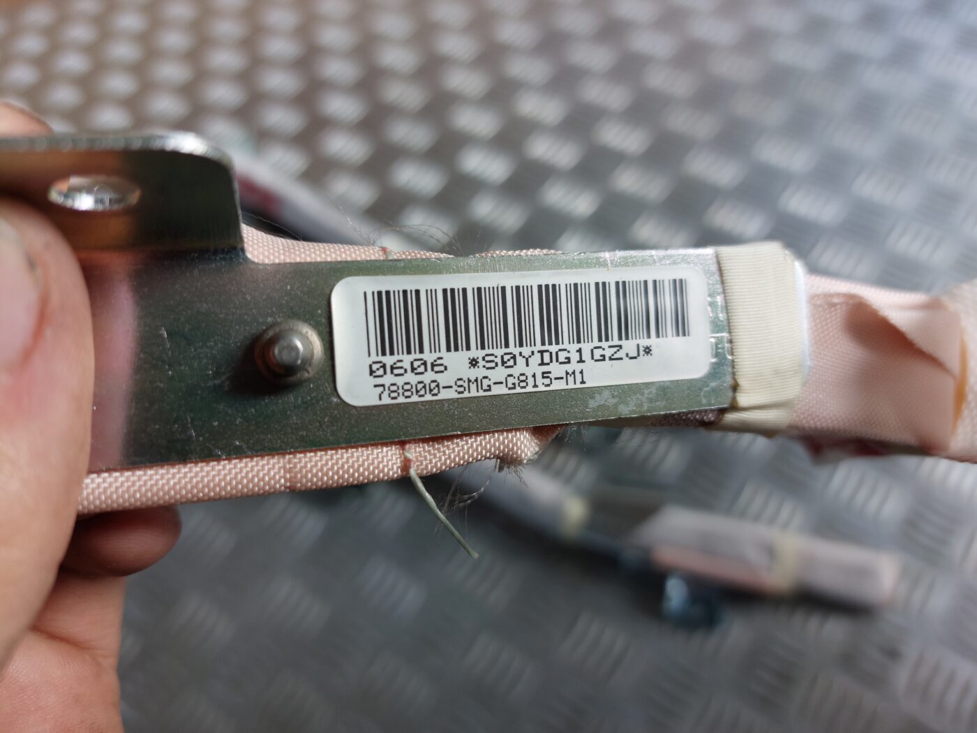 Griestu drošības spilvens, pa labi priekš HONDA CIVIC 2006 2 Griestu drošības spilvens, pa labi priekš HONDA CIVIC 2006