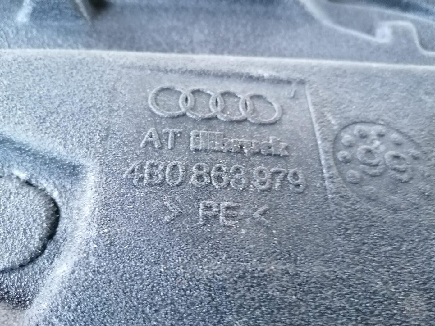 Durvju iekšēja plastmasa priekš AUDI A6 1997-2005